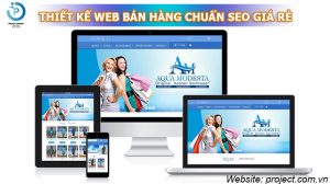 thiết kế website bán hàng chuẩn SEO