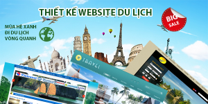 thiết kế website du lịch giá rẻ